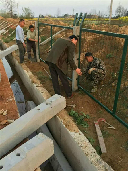 余姚滬昆鐵路貴州段防護柵欄護欄網(wǎng)項目圖片2