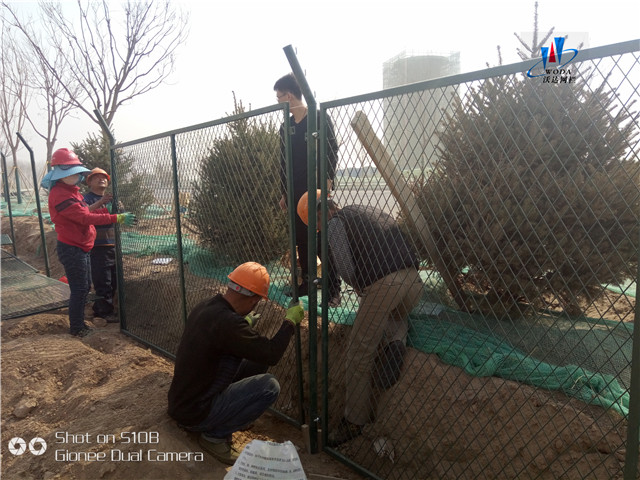 余姚北京大興機(jī)場(chǎng)附近河道護(hù)欄網(wǎng)案例圖片6