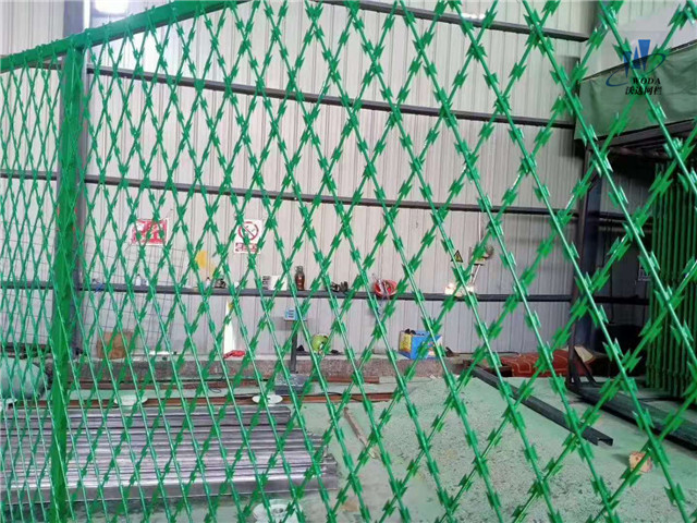 刀片刺網(wǎng)護(hù)欄圖片5